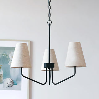 Aurdoreth Lustre Tissu Laiton Industriel Vintage