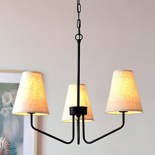 Aurdoreth Lustre Tissu Laiton Industriel Vintage