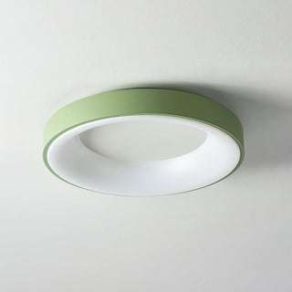 Solara Plafonnier en fer contemporain abat-jour vert