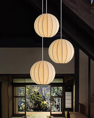 Solarce Soie Scandinave Pendentif Lampe