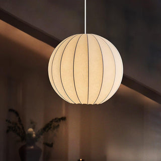 Solarce Soie Scandinave Pendentif Lampe