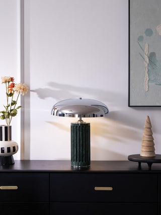 Zenith Lampe de Table en Marbre Moderne