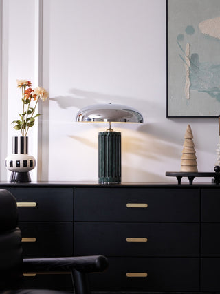 Zenith Lampe de Table en Marbre Moderne