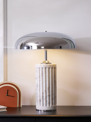 Zenith Lampe de Table en Marbre Moderne
