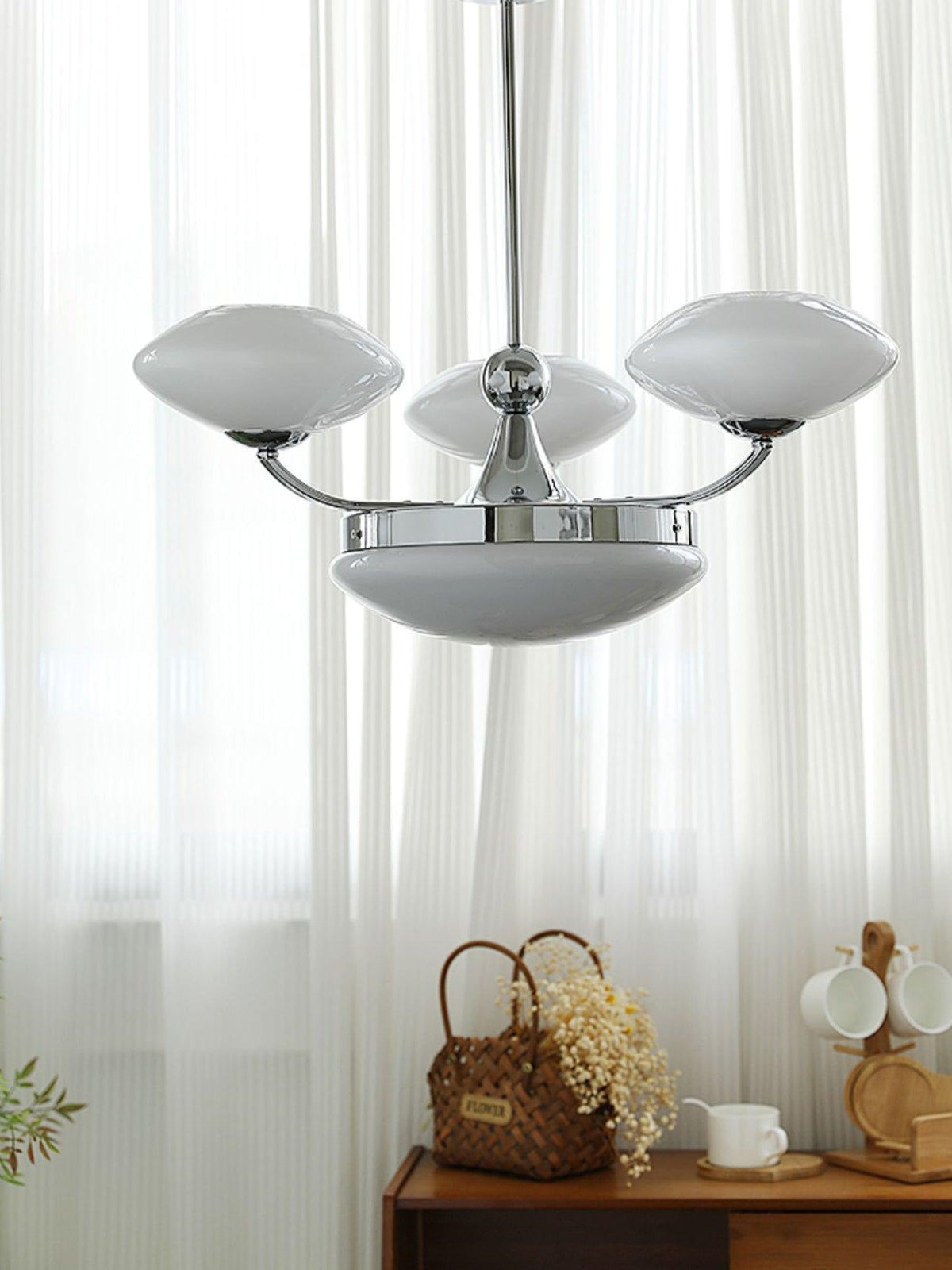Solaira Lustre Classique en Verre