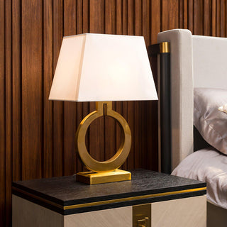 Lyrace Lampe de Table en Tissu Cozy