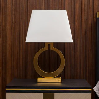 Lyrace Lampe de Table en Tissu Cozy