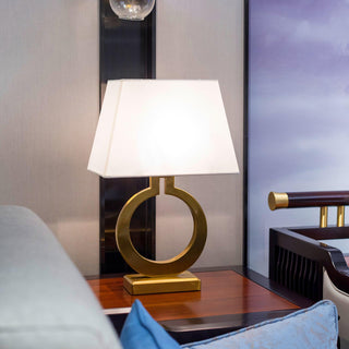 Lyrace Lampe de Table en Tissu Cozy