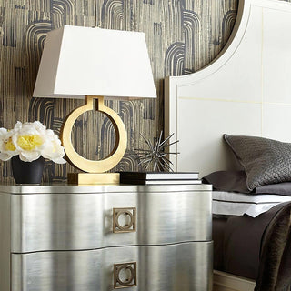 Lyrace Lampe de Table en Tissu Cozy