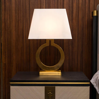 Lyrace Lampe de Table en Tissu Cozy