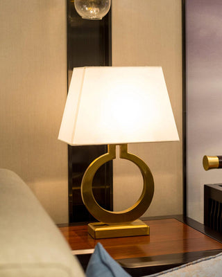 Lyrace Lampe de Table en Tissu Cozy