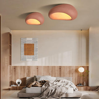 Solara Plafonnier avec Lune Japonaise Wabi-Sabi-Luire