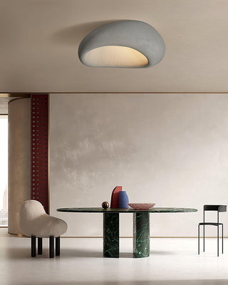 Solara Plafonnier avec Lune Japonaise Wabi-Sabi-Luire