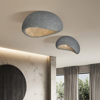 Solara Plafonnier avec Lune Japonaise Wabi-Sabi-Luire