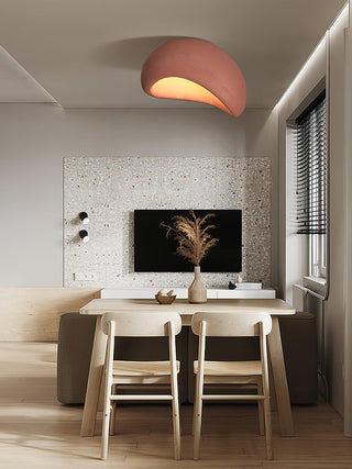 Solara Plafonnier avec Lune Japonaise Wabi-Sabi-Luire