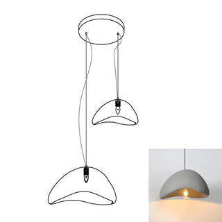 Lustra Suspension Lampe Nuage Blanc Minimaliste