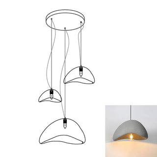 Lustra Suspension Lampe Nuage Blanc Minimaliste
