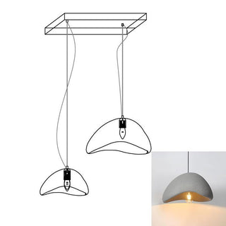 Lustra Suspension Lampe Nuage Blanc Minimaliste