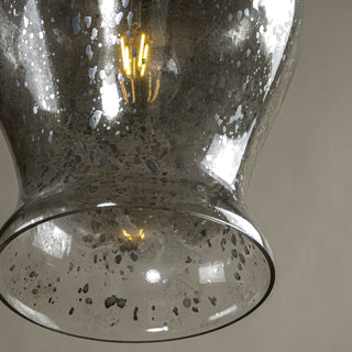 Ilvenel Suspension Bois Verre Industriel Vintage