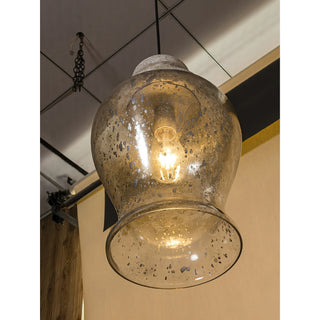 Ilvenel Suspension Bois Verre Industriel Vintage