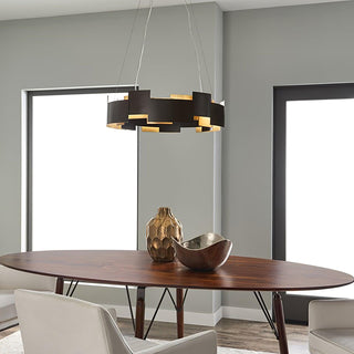 Lustra Lustre Kichler Ovale Modules LED Écoénergétiques