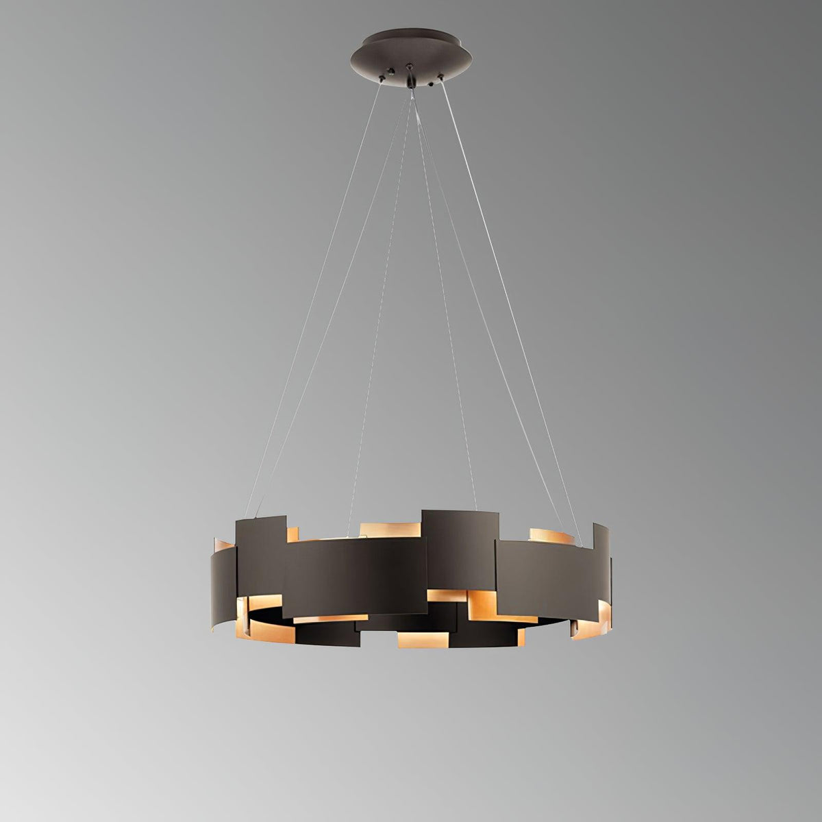 Silvaya Lustre Kichler Ovale Modules LED Écoénergétiques