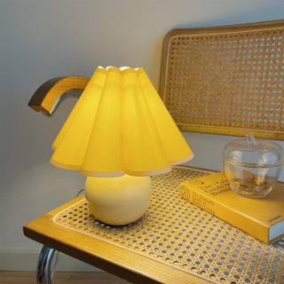 Nirixon Lampe de Table en Tissu Fantaisie