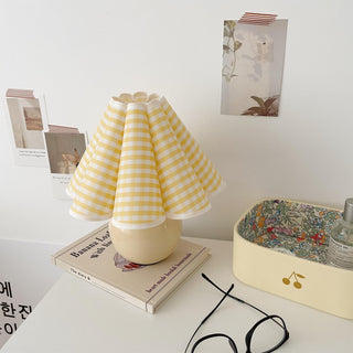 Nirixon Lampe de Table en Tissu Fantaisie