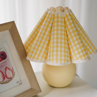 Nirixon Lampe de Table en Tissu Fantaisie