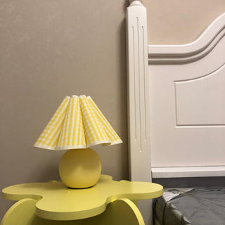 Nirixon Lampe de Table en Tissu Fantaisie