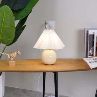 Nirixon Lampe de Table en Tissu Fantaisie