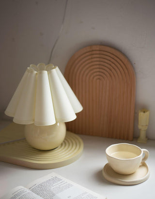 Nirixon Lampe de Table en Tissu Fantaisie