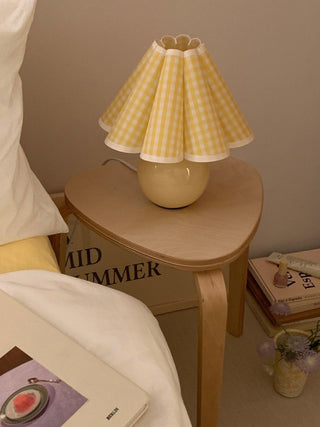 Nirixon Lampe de Table en Tissu Fantaisie