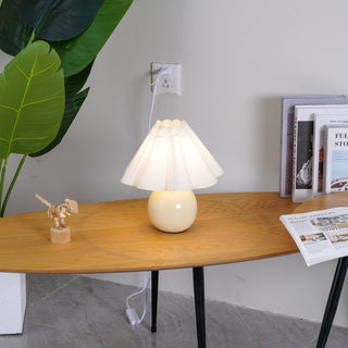Nirixon Lampe de Table en Tissu Fantaisie