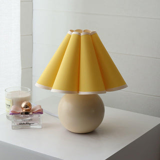 Nirixon Lampe de Table en Tissu Fantaisie
