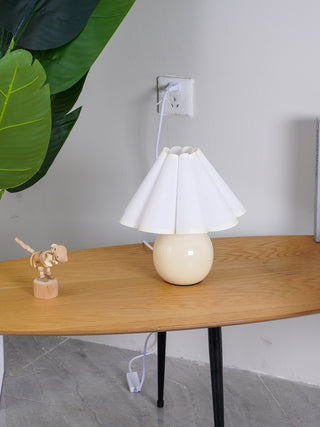 Nirixon Lampe de Table en Tissu Fantaisie