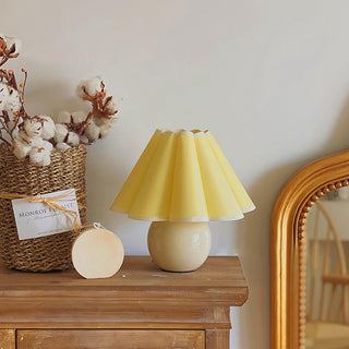 Nirixon Lampe de Table en Tissu Fantaisie