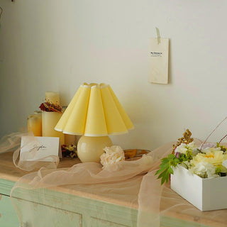 Nirixon Lampe de Table en Tissu Fantaisie