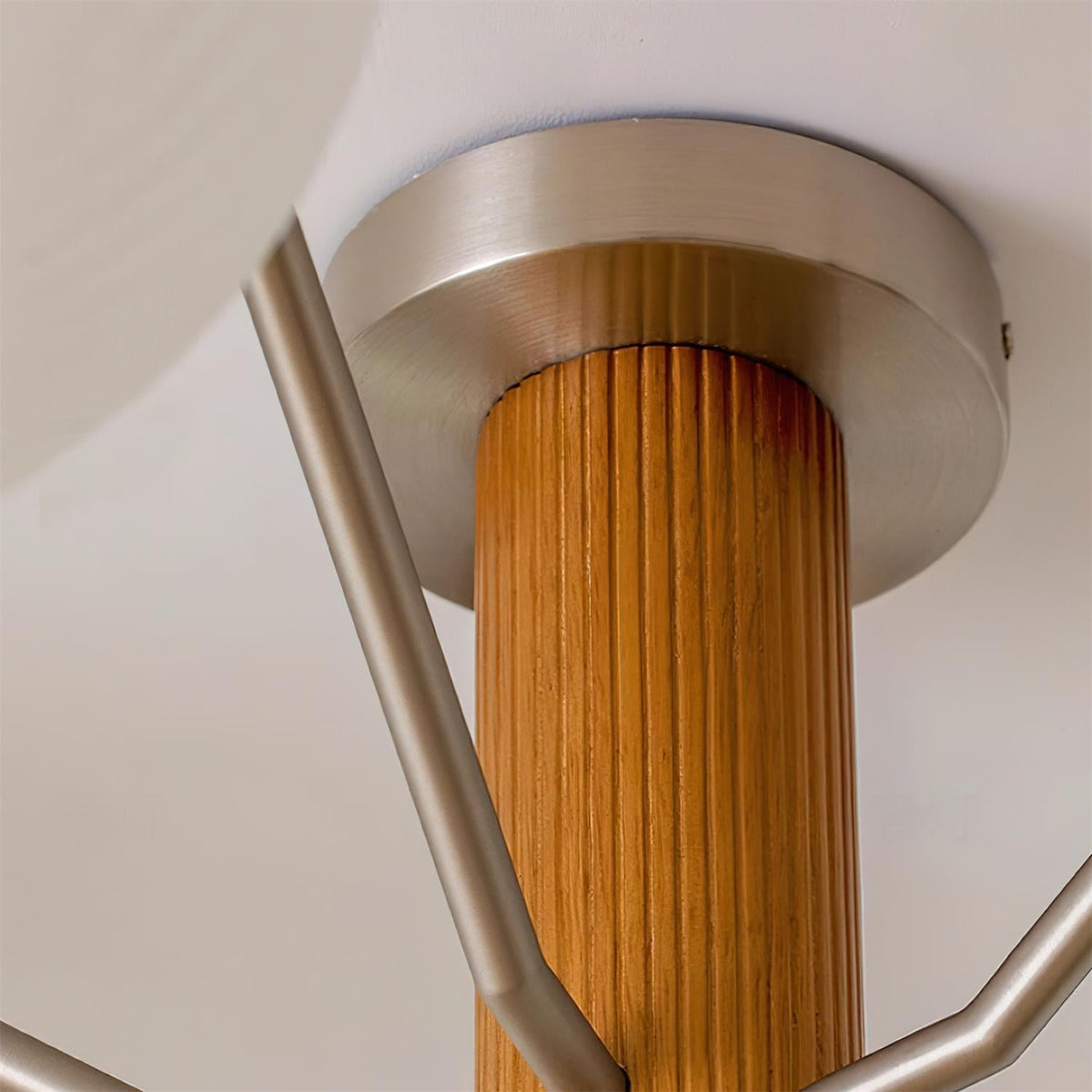 Ceiling Light LED/Incandescent Globe Flush Mount for Living Room-Neutral Decor
