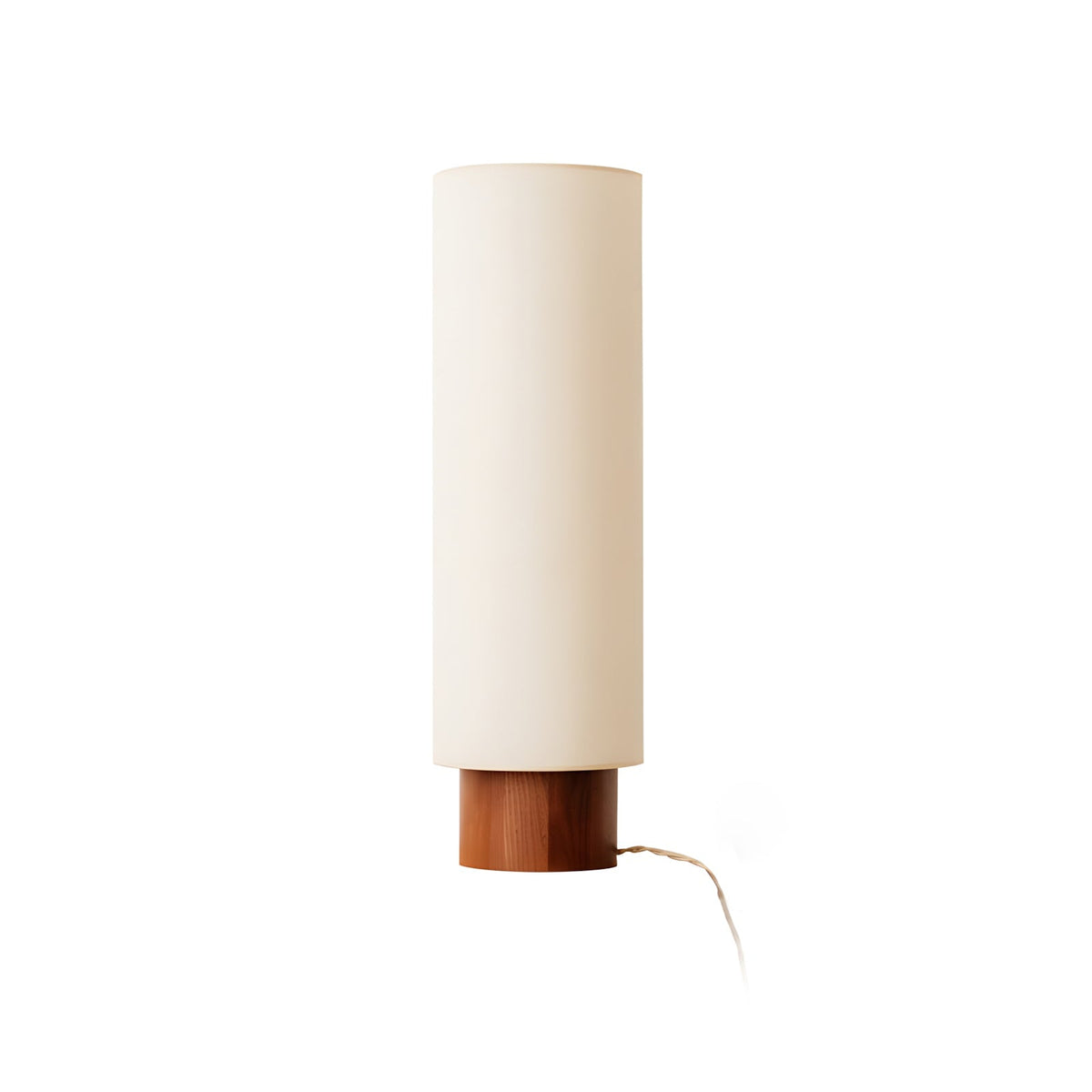Alderielle Lampe de Table en Bois Noyer