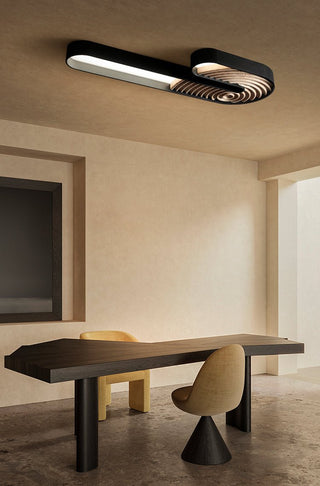 Kinetic Spiral Sconce-Neutral Decor