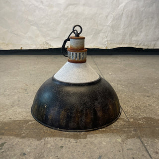 Avynor Suspension Métal Bleu Industriel Vintage
