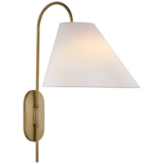 Nyphaiel Applique Murale Laiton Tissu Minimaliste Moderne