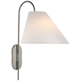 Nyphaiel Applique Murale Laiton Tissu Minimaliste Moderne