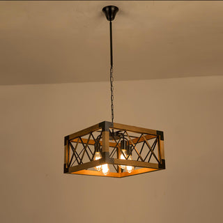 Grid Lustre Rectangulaire Pour Îlot de Cuisine