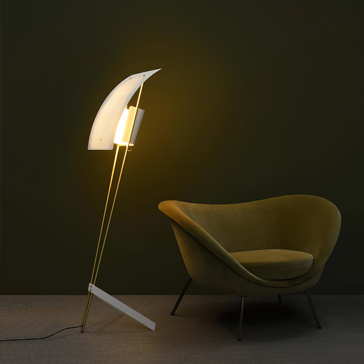 Ulvynil Lampadaire Minimaliste