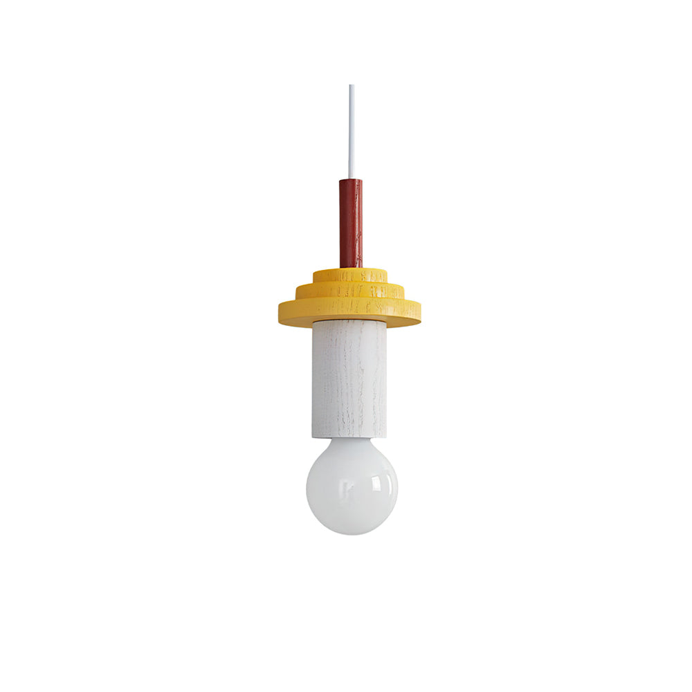 Klee Geometric Pendant Light in a minimalist room setting.