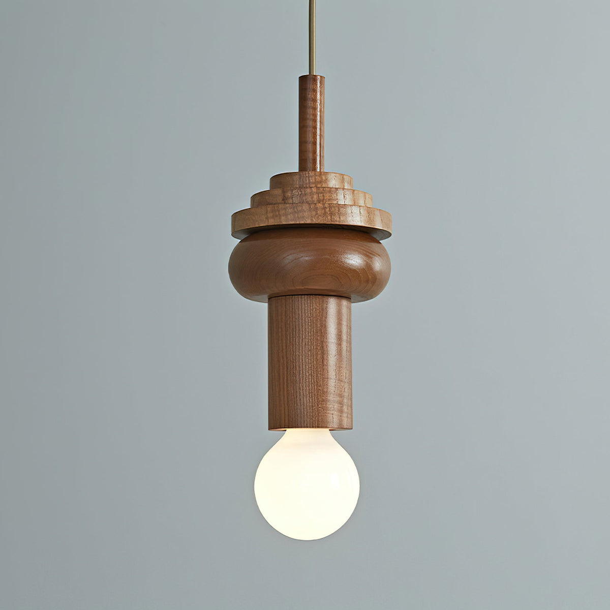The Vanya pendant light shown against a light-colored wall for contrast.