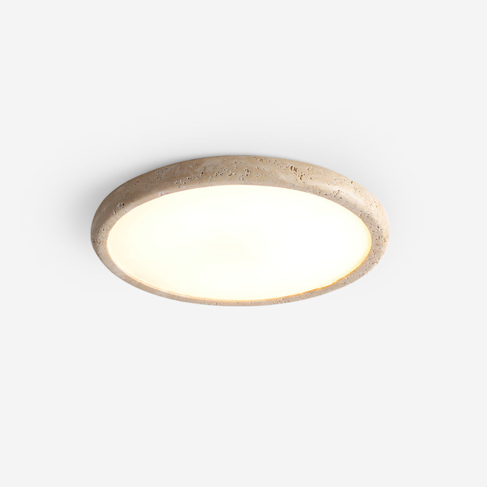 Ciro Travertine Ceiling Light-Neutral Decor