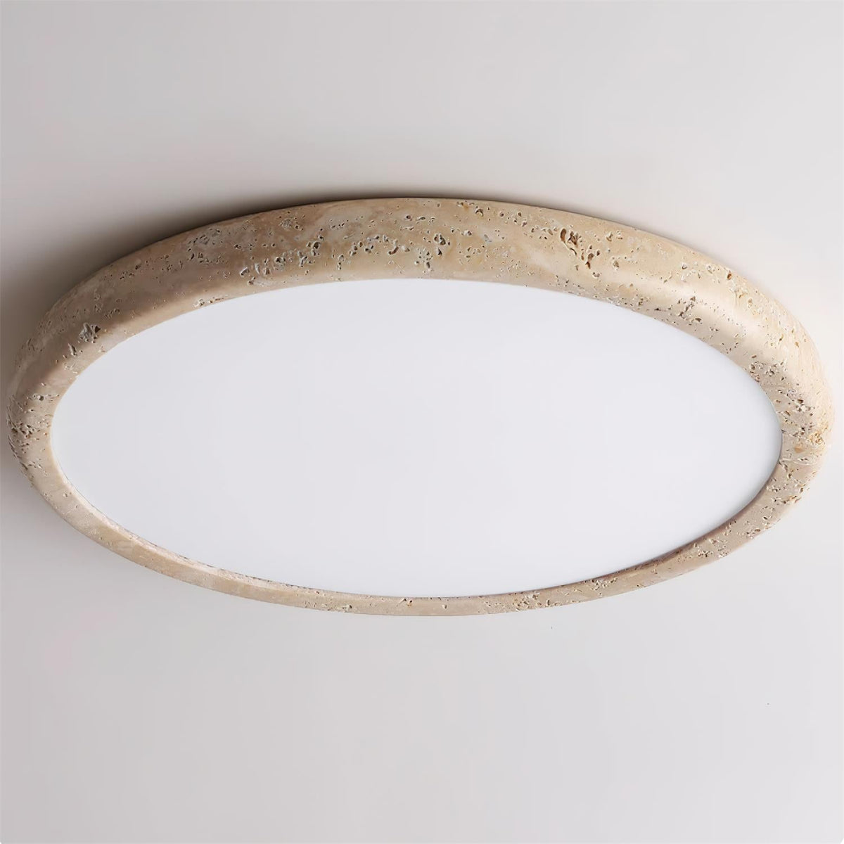 Ciro Travertine Ceiling Light-Neutral Decor